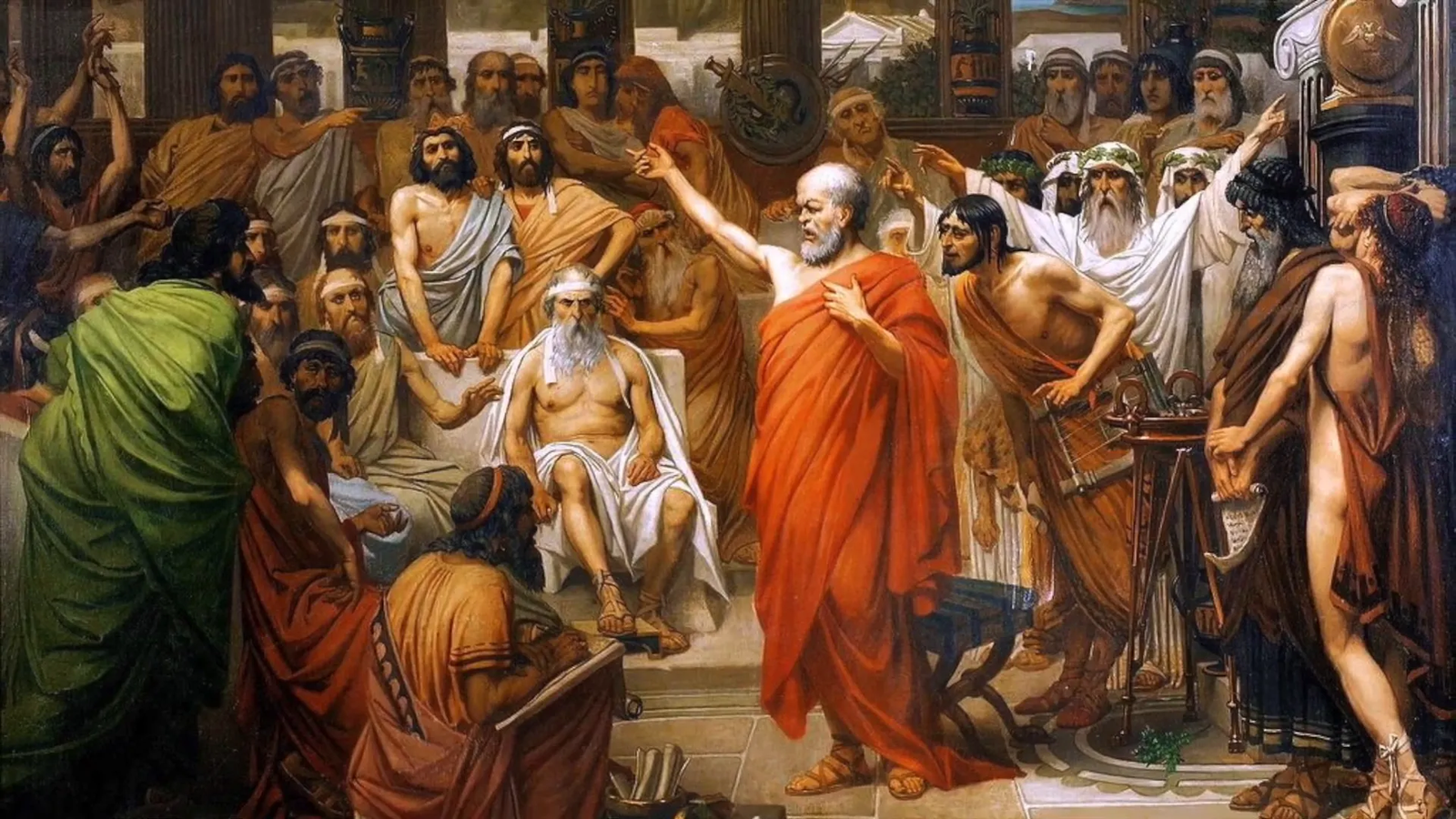 Socrates accused of blasphemy