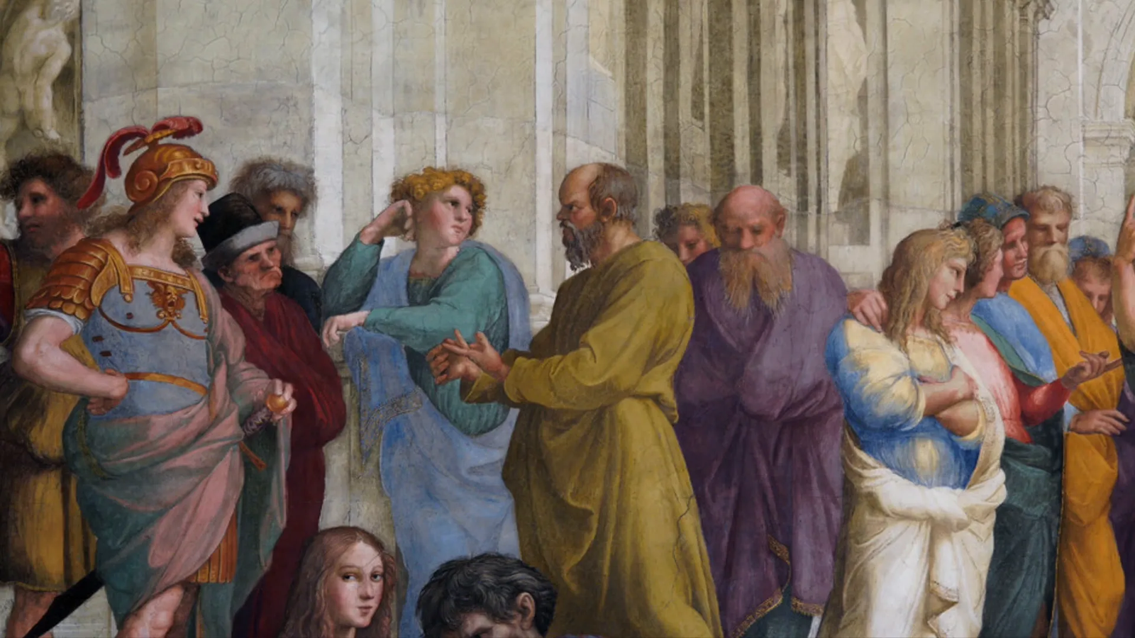 Socrates preparing for death