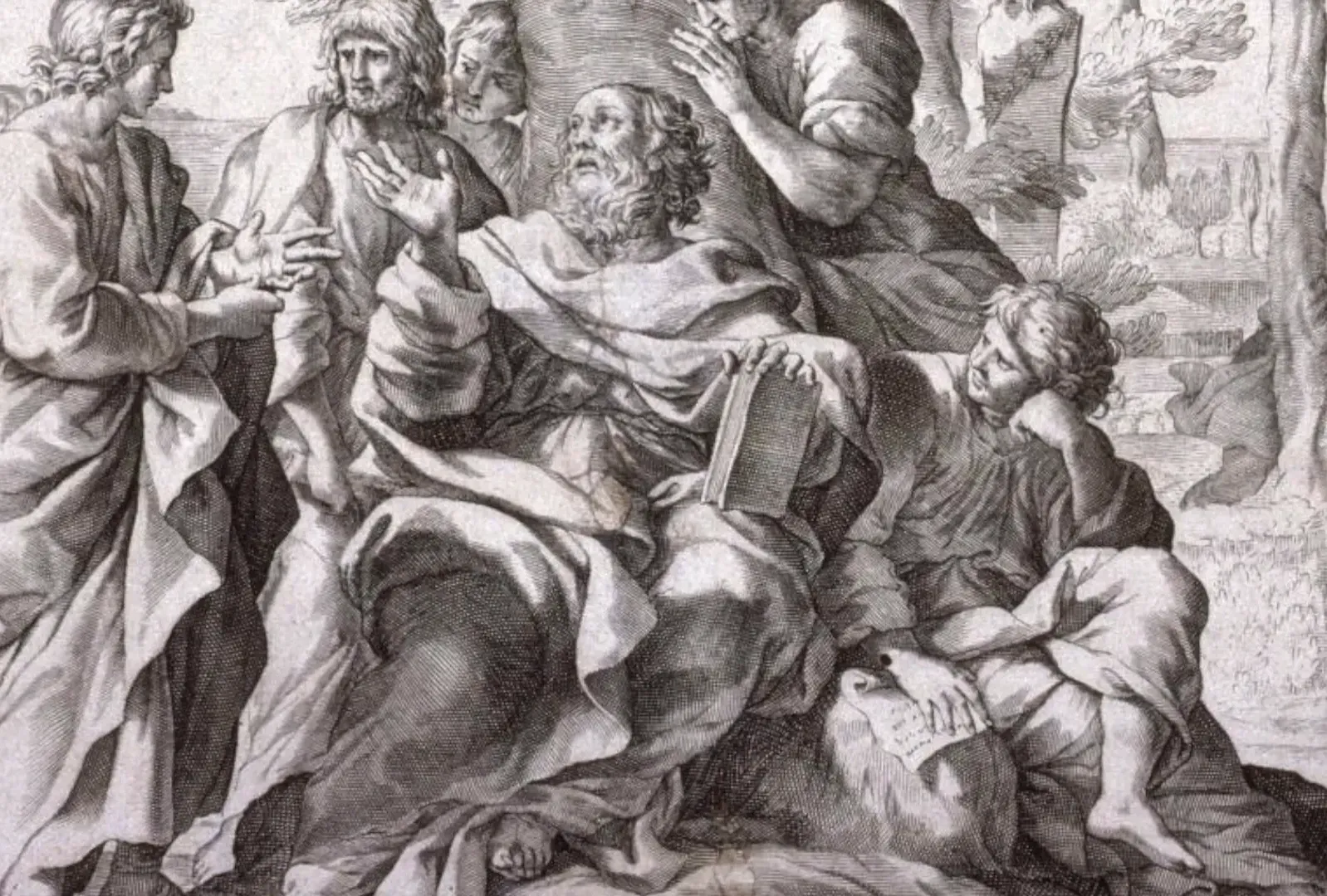 Socrates discussing the nature of gods